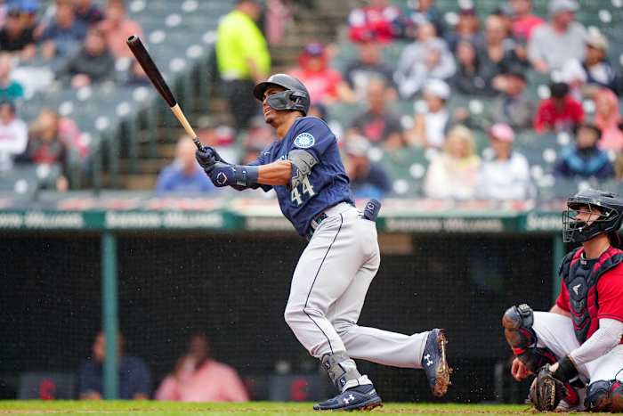 Julio Rodríguez is one of three players to hit 25 home runs and steal 25 bases as a rookie.